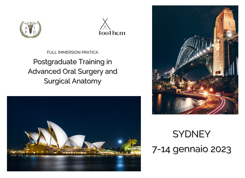 Postgraduate training course in Advanced oral surgery e Surgical Anatomy